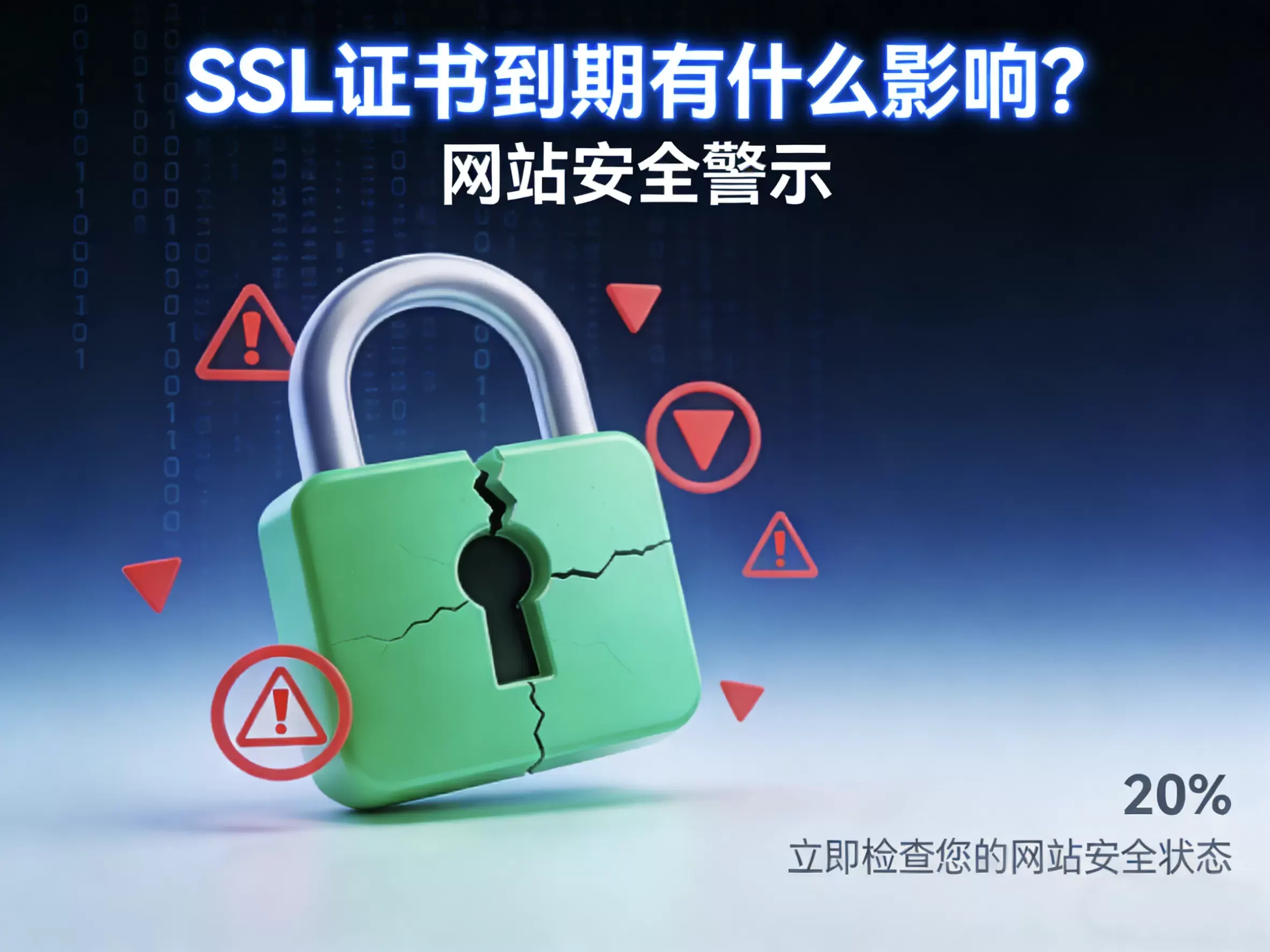 SSL证书到期有什么影响?