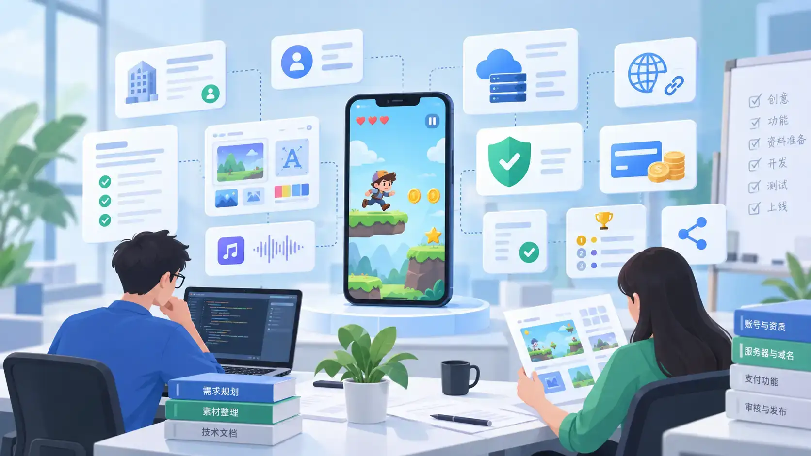 做微信小游戏开发需要什么资料？-德材翌科技资讯www.dcykjgw.com